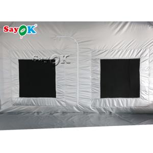 Customized 7x5x3mH Silver Car Inflatable Spray Booth