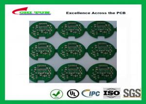Quality 2 Layer Lead Free HASL Custom Printed Circuit Board PCB Material FR4 1.6MM Green Solder Mask for sale