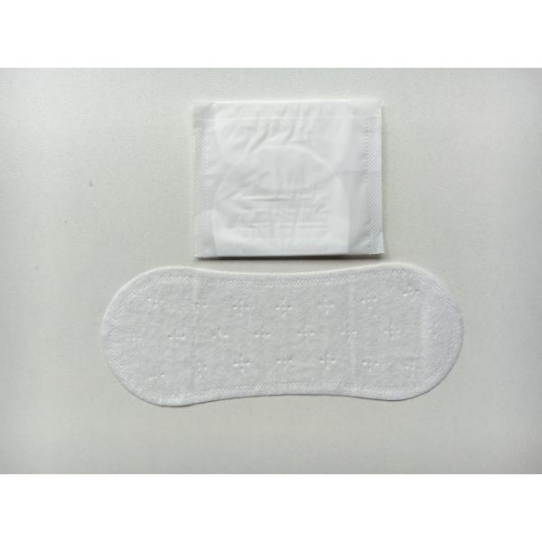 Buy Natural Cotton Breathable Panty Liners 180mm Anti Allergic Wingless at wholesale prices