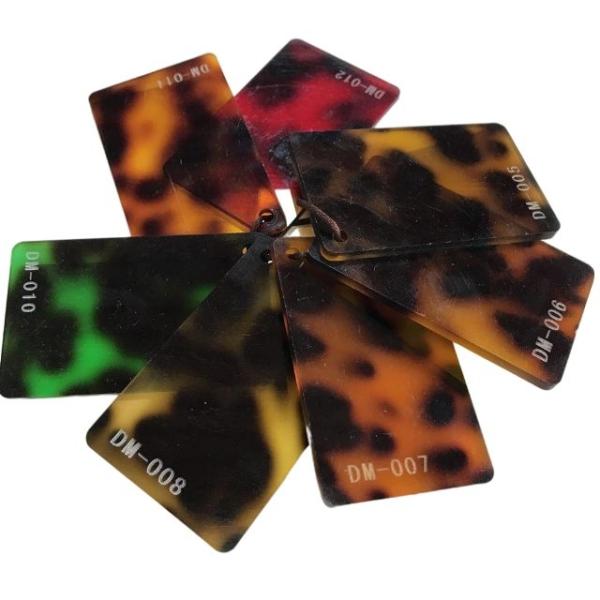 3mm Tortoise Acrylic Plate Sheet PMMA Board For Decoration