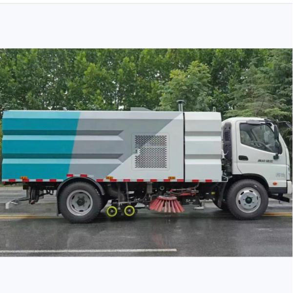 Buy Vacuum Road Sweeper Truck With Overall Measure 5150×1760×2280mm at wholesale prices