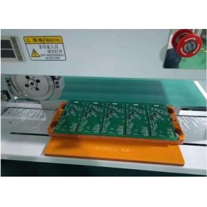 500-800μM PCB Depaneling Equipment Low Force Stress Moving Circular Blade AC 110