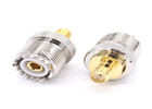 Straight Wheel BNC Male to UHF Female Adapter SO239 PL259 Radio Frequency