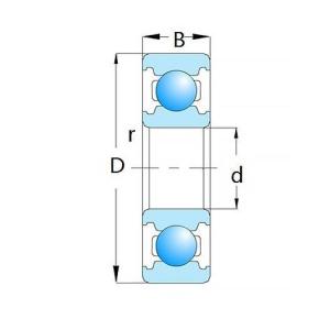 Deep Groove Ball Bearing Low Noise And Low Vibration sustainable