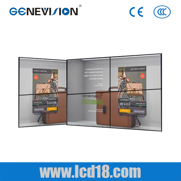 46 Inch Did Video Wall Transparent Video Display , Big Advertising Wall Window Screen