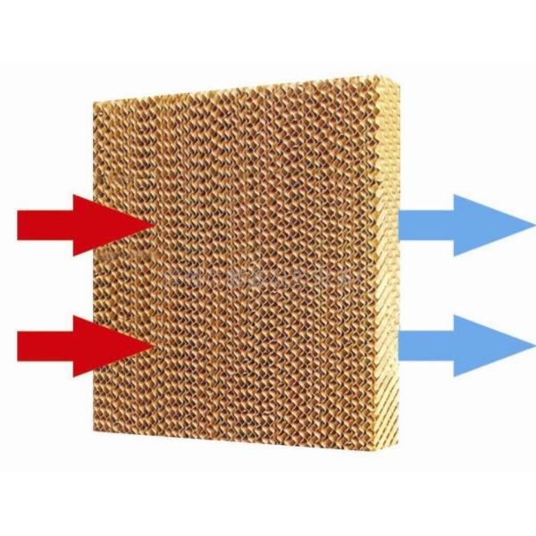 Buy Water Evaporative Cooling Pad Curtain System For Swine Farm Greenhouse at wholesale prices