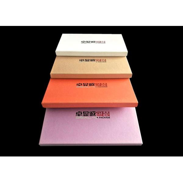Various Color Premium Paperboard Flat Pack Gift Boxes Clothing Packaging Chipboard