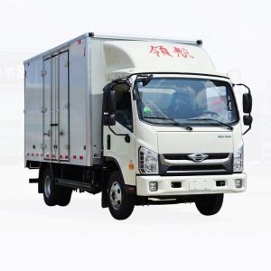 Quality FOTON Single Row Cargo Van Truck Light Dry Van Truck 95KM/H 6 Wheeler for sale