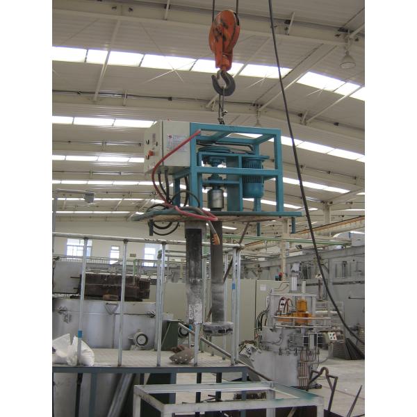 Buy Suspending Rotary Degassing Unit Aluminum 500 Rpm Refining Process at wholesale prices