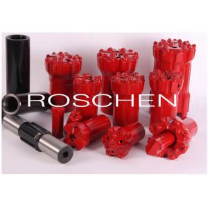 China R32 42 43 44mm Button Bit Top Hammer Drilling With Alloy Steel / Tungsten Carbide on sale