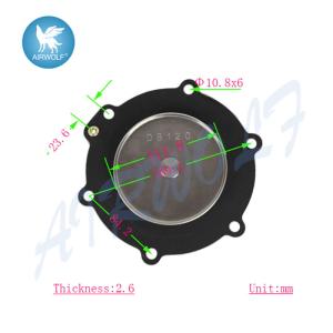 Rubber Diaphragm DB120 G3" Diaphragm Repair Kit