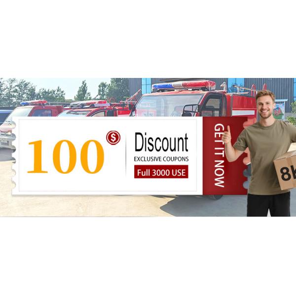 Cheap 4x2 Mini Electric Water Tanker Fire Truck Emergency Response Fire Equipment Vehicle