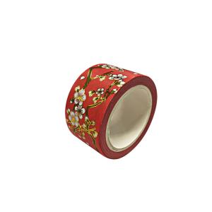 Multi - Color Home Decoration 145um Printed Gold foil Washi Paper Tape