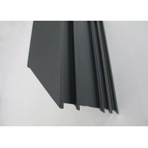 Break Bridge Grey Aluminium Window Profiles Customized Heat Insulation