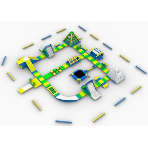 Aqua Big Large Scale Inflatable Entertainment Facilities Splashing Castle