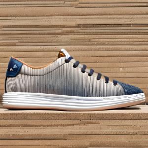 Breathable Sustainable Recycled Canvas Shoes Environmentally Friendly