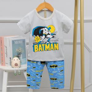 Quality Batman Round Neck Night Suit Home Clothes Age 3 Pyjamas for sale