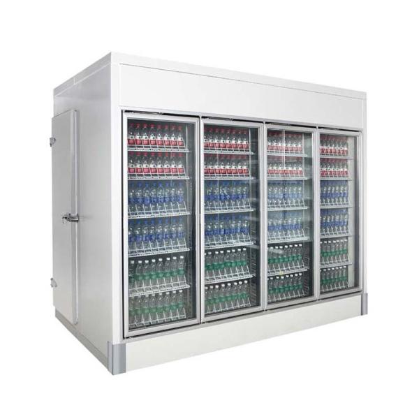 Buy Convenience Store Large Volume Walk In Blast Freezer With Display Shelf at wholesale prices