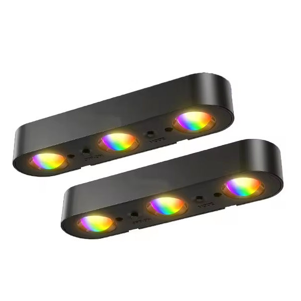 Solar Fence Light RGB LED IP65 Waterproof Outdoor Garden Light