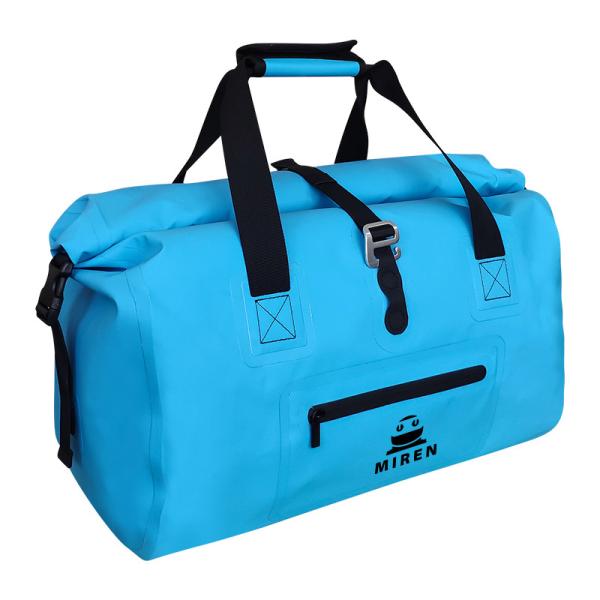 Buy Portable Blue PVC Waterproof Dry Bag Lightweight 35L Capacity at wholesale prices