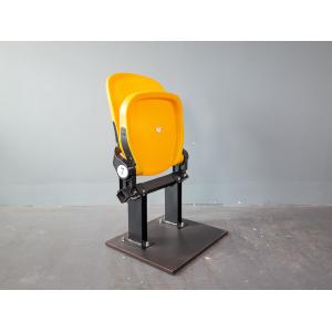 China Gas Assisted Plastic Stadium Chair With Floor Mounted Brackets on sale