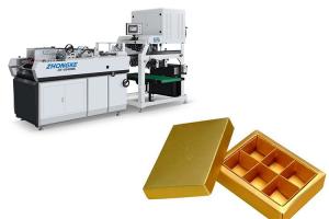 Quality Eco Friendly Shoe Box Making Machine PLC Programmable Controller for sale
