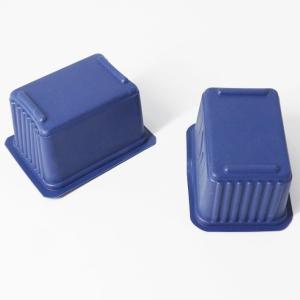 Customized Single Plant Plastic Seedling Tray PS Square Hole Disposable Seedling