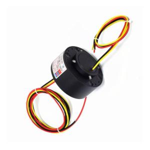 Durable Industrial Slip Ring , Continuous Transmission Signal Compact Slip Ring