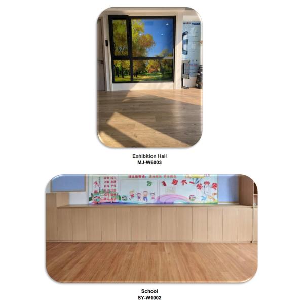 1220x183mm 4mm Cement Vinyl Flooring High Abrasion GKBM DP-S82233