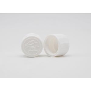 24mm PP Pressure Child Proof Bottle Caps Ribbed Surface Design