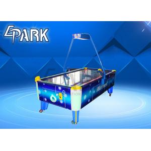 Blue Classic Coin Operated Arcade Machines Indoor Sport Game / Air Hockey Table