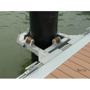Marine Grade Floating Dock Pile Guide Aluminum Pile Guide For Floating Dock