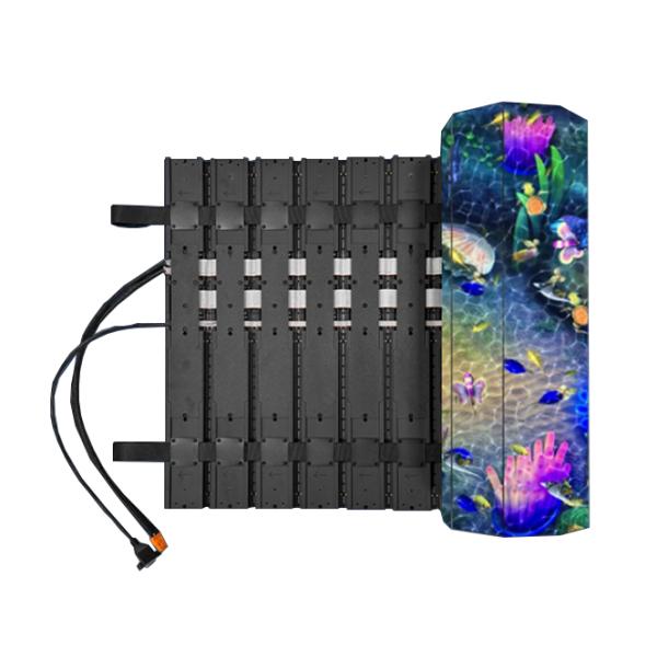 Buy SculptStone Roller Led Screen 17mm Thickness Roll Up Led Display With Ultra Slim Design at wholesale prices