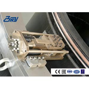 Split Frame 12in Pneumatic Pipe Cutting Beveling Machine