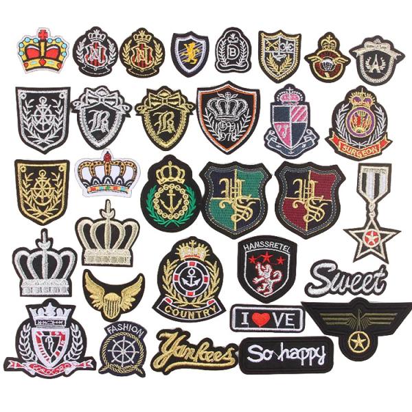 Buy Custom Embroidered Patches Iron On or Sew On at wholesale prices