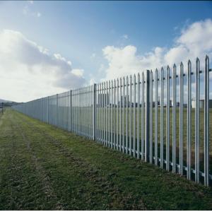 Triple Point Hot Galvanized Palisade Fencing