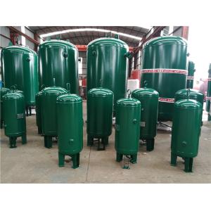 400 Gallon Vertical Industrial Compressed Air Receiver Tanks High Temperature