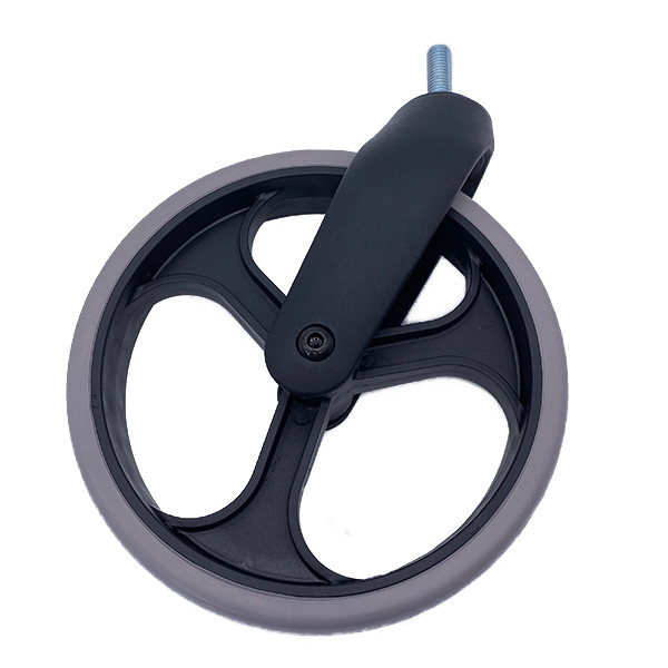 Buy Swivel Thread Thermoplastic Wheelchair Front Casters Replacement at wholesale prices