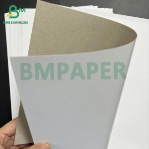 Smooth High stiffness White Top Grey Back 12pt duplex cardboard