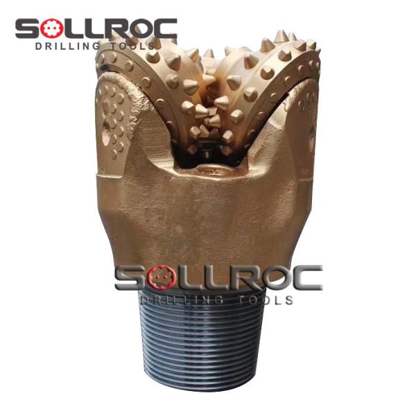 Buy SOLLROC 8.5 Inch New Material Carburized Steel Tricone Roller Drill Bit for High Performance Well Drilling at wholesale prices