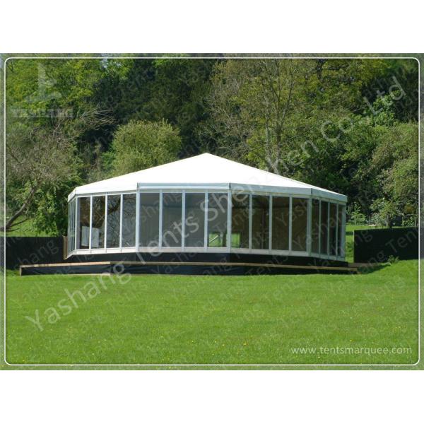 High Performance 1500 Seater Luxury Wedding Marquee Hire , Custom Marquee Decoration