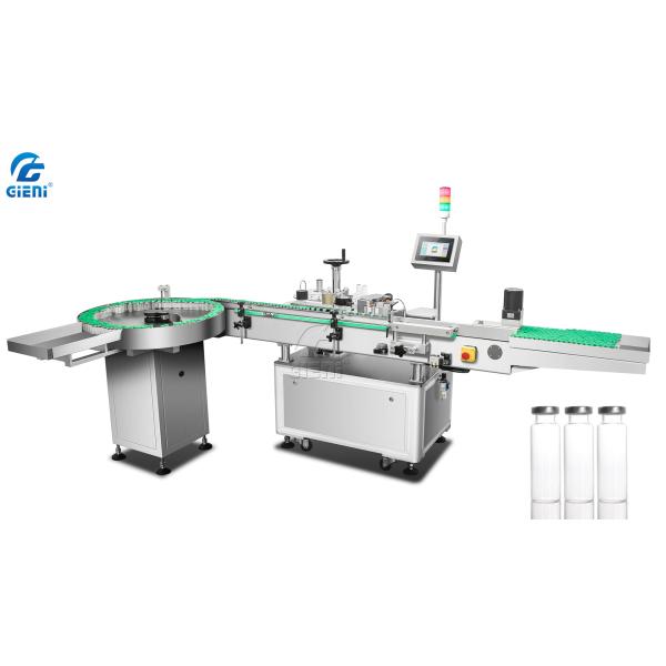 Buy 300/Min Round Bottle Vertical Cosmetic Labeling Machine at wholesale prices