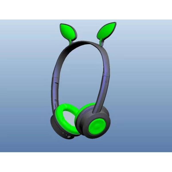 Cat-Ear Design With Led bluetooth Wireless Headphones For Children