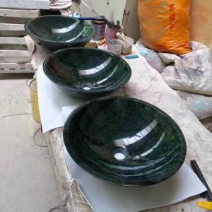 High Quality Green Marble Stone Wash Basin Beautiful natural Green marble stone