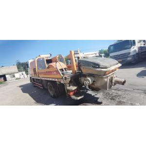 100M3/H SANY Used Concrete Trailer Pump 18Mpa With Diesel Engine