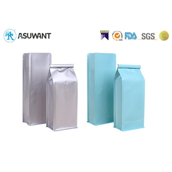 PE Film Flat Bottom Aluminum Foil Stand Up Pouch