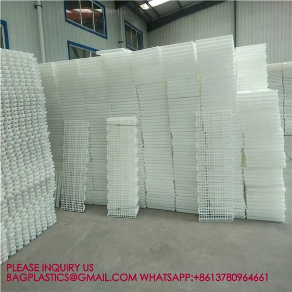 Chicken Poultry Flooring 1200*500mm Duck Goose Floor Covering white color rabbit slat floor