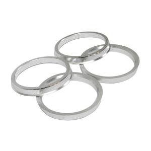 Durable 57.1 To 73.1 Aluminum Hub Rings High Precision With CNC Machined