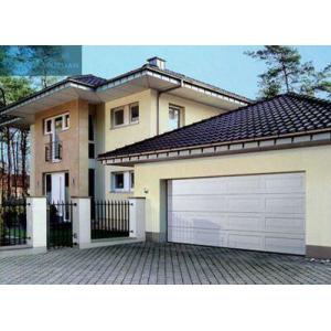 Remote Control Sectional Overhead Garage Door Galvanized Steel