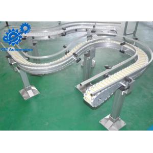 Plastic Slat Automated Conveyor Systems , Packaging Conveyor Systems